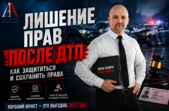 Лишение прав после ДТП — помощь автоюриста в Санкт-Петербурге