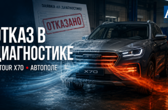 Отказ в диагностике дилером — JETOUR X70 и Автополе