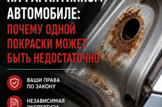 Коррозия на гарантийном автомобиле — заводской брак и защита прав автовладельца