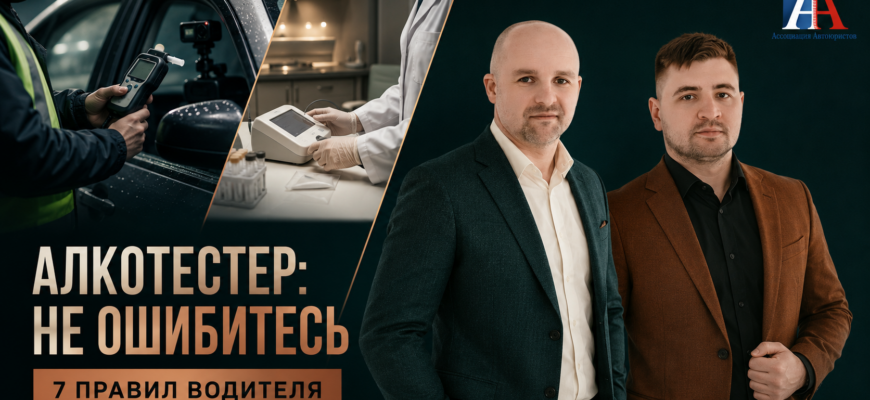 Освидетельствование ГАИ на алкоголь — семь правил водителя