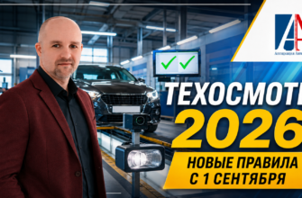 Техосмотр в 2026 году — новые правила с 1 сентября