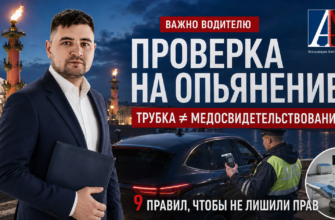 Освидетельствование на состояние опьянения — 9 правил водителя