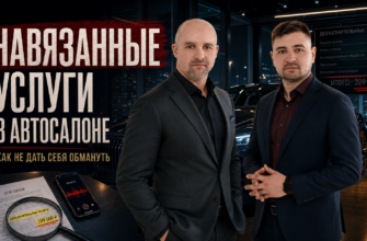 Навязанные услуги в автосалоне на 400 тысяч рублей