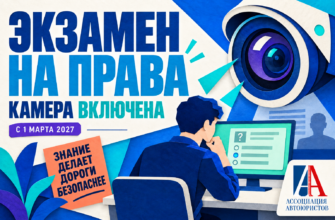 Экзамен на права с марта 2027 года: фотографирование кандидата, камера и новые правила