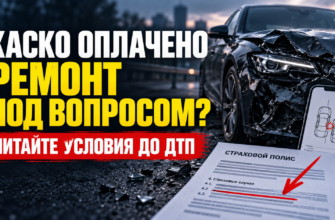 КАСКО и европротокол: проверьте условия покрытия до оформления ДТП