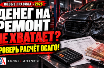 Расчёт ОСАГО: денег на ремонт не хватает — 7 проверок калькуляции
